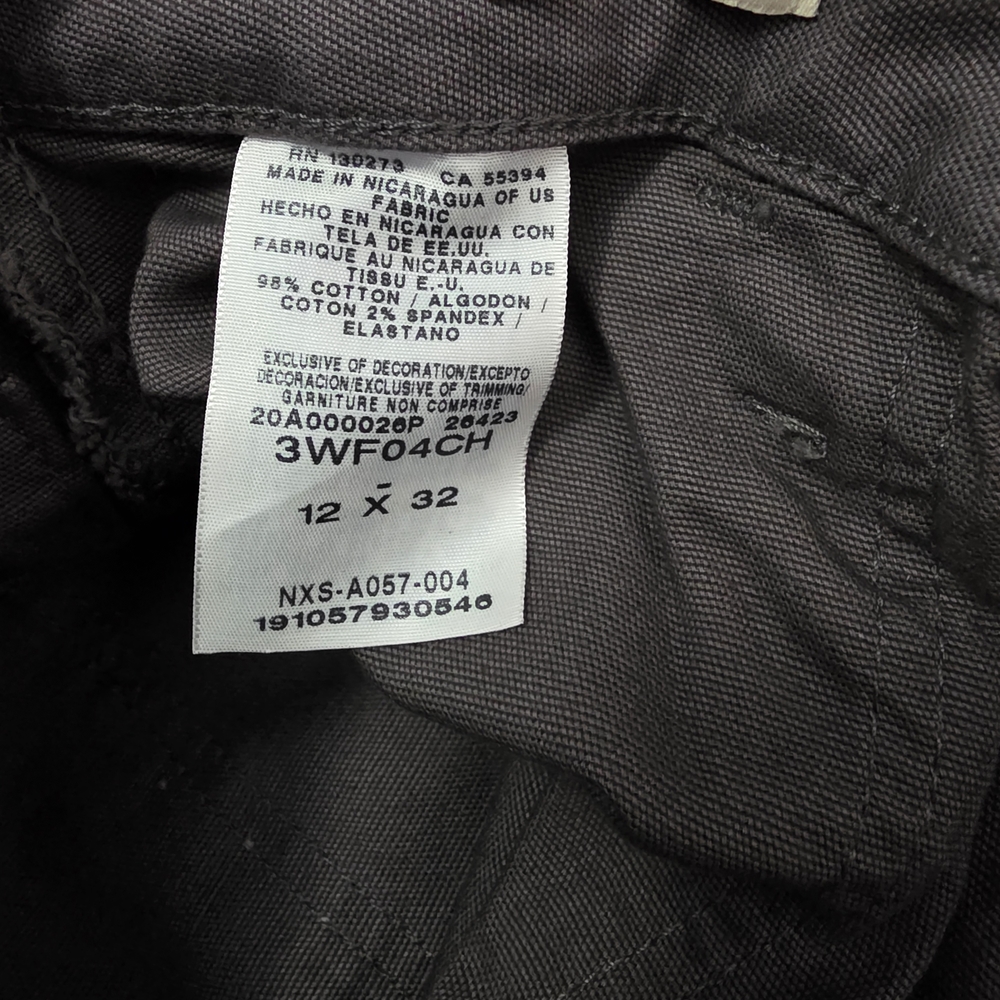 Wrangler Dark Gray Work Pants